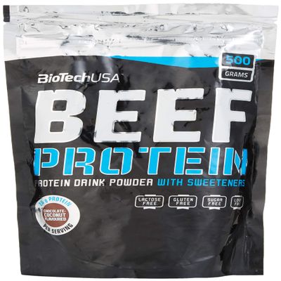 BioTechUSA Beef Protein, Chocolate Coconut, 500 g