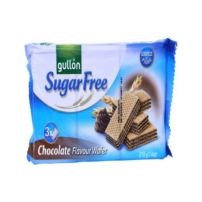 Gullon SUGAR FREE Chocolate Flavour Wafers 180g