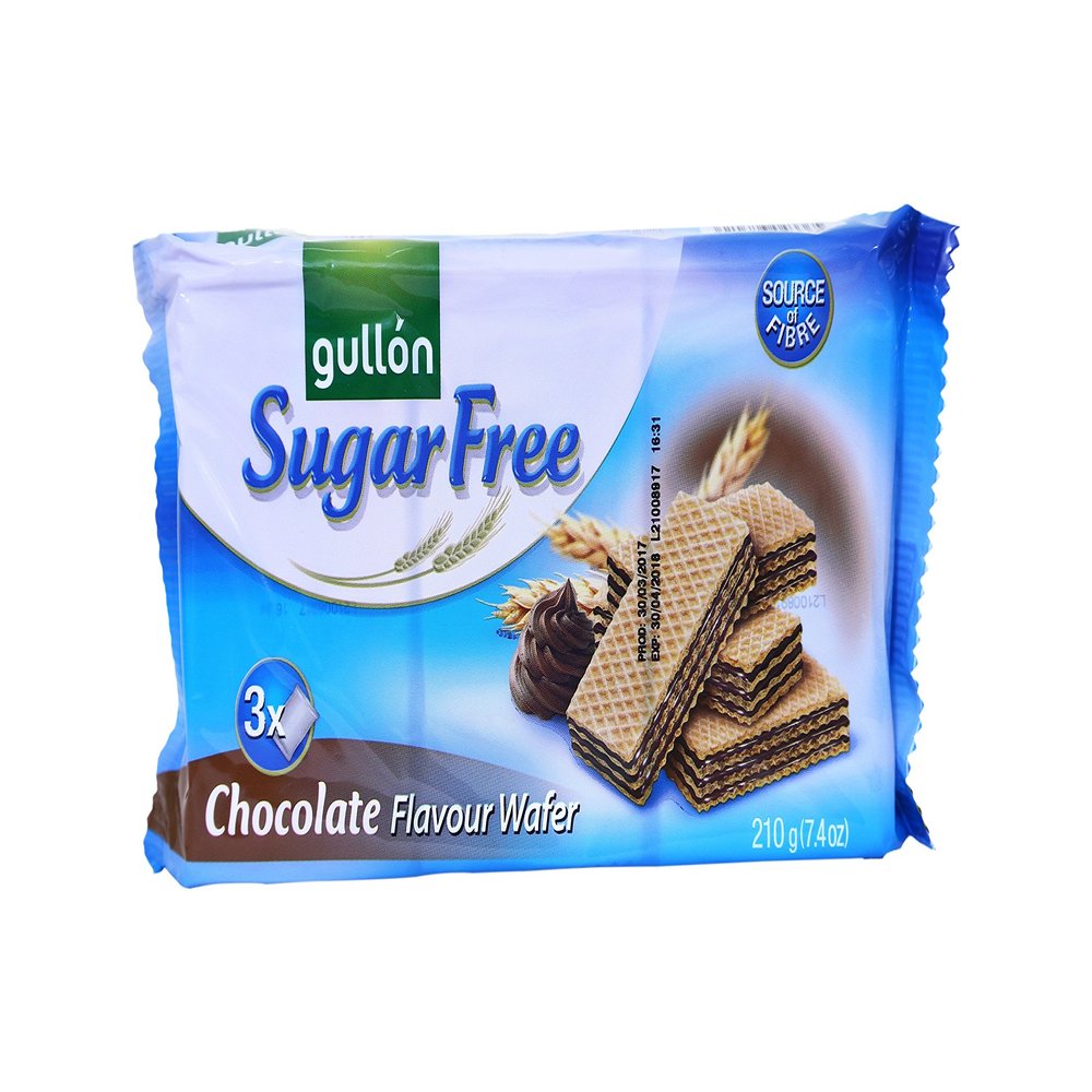 Gullon SUGAR FREE Chocolate Flavour Wafers 180g