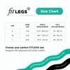 FitLegs - Life Compression Socks - 14-17mmHg for Work, Travel, & Pregnancy DVT Prevention - Unisex, Small, Red/Blue view 2