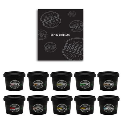 BBQ Rub - Great Selection - Seasoning & Spices blends for Barbecue - Bembo Barbecue