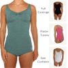 Comfizz Level 1 Support Vest: Womens, Light Support Ideal for Post Surgery, Small Hernias & High Sited Stomas (L/XL, Teal) view 2
