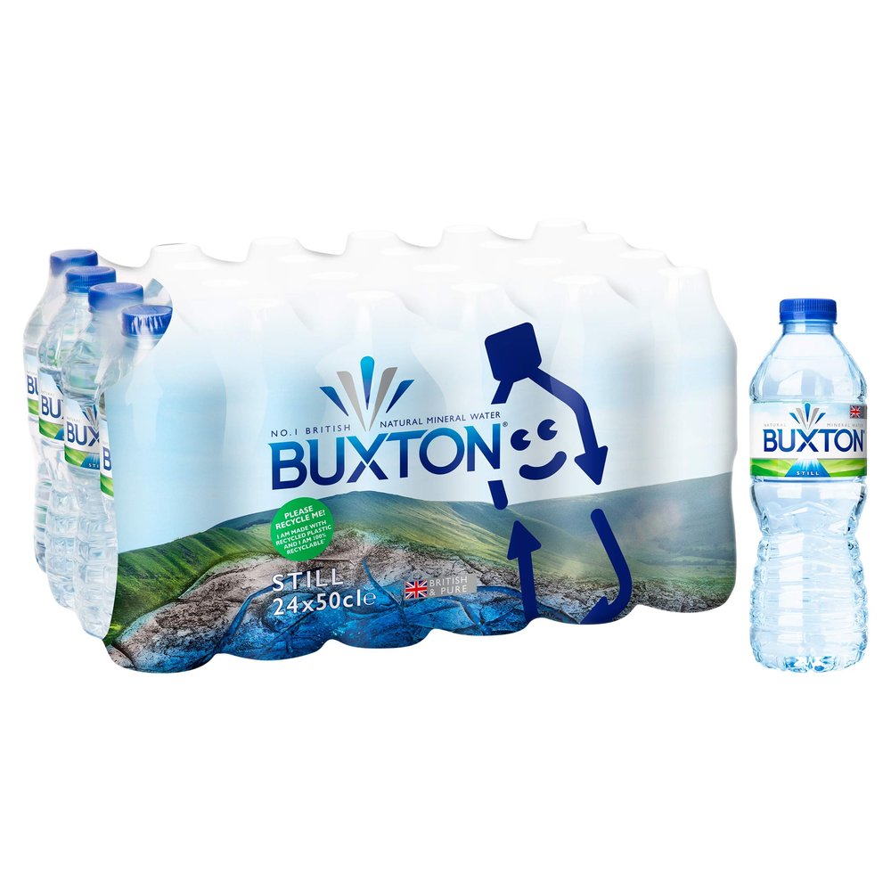 Buxton Still Mineral Water, 500 ml, Pack of 24