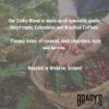 Bradys Celtic Blend Dark Roast Ground Coffee for Cafetiere, Pour Over or Drip Filter - 100% Arabica Brazilian and Colombian Coffee Beans with Notes of Dark Chocolate, Nuts, and Caramel, 227g Bag view 3