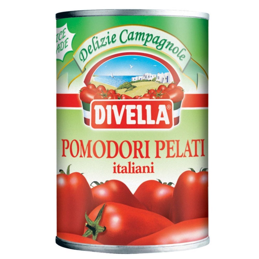 DIVELLA POMODORI PELATI GR 400 X 24