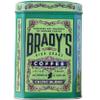 Bradys Celtic Blend Dark Roast Ground Coffee for Cafetiere, Pour Over or Drip Filter - 100% Arabica Brazilian and Colombian Coffee Beans with Notes of Dark Chocolate, Nuts, and Caramel, 227g Tin