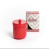 Dr. Bauer Cleaning Bath Tin with Rinse Insert Prosthesis Box Bit Box with Insert Braces Box Red view 1