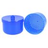 Dr. Bauer s Cleaning Bath Box with Clear Sink Insert | Denture Box | Denture Box | Denture Box with Insert | Brace Box (Blue) view 2