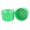 Dr. Bauer Cleaning Bath Tin with Rinse Insert Prosthesis Box Bit Box with Insert Braces Box (Green) view 2