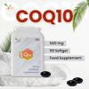 VED Co Enzyme Q10 | Support Healthy Heart and Muscles | Promote Cellular Energy | Naturally Fermented Ubiquinone| 500mg 360 Softgel view 2