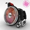 17'' Wheelchair Spoke Guard Protector A-001 (Pair) view 2