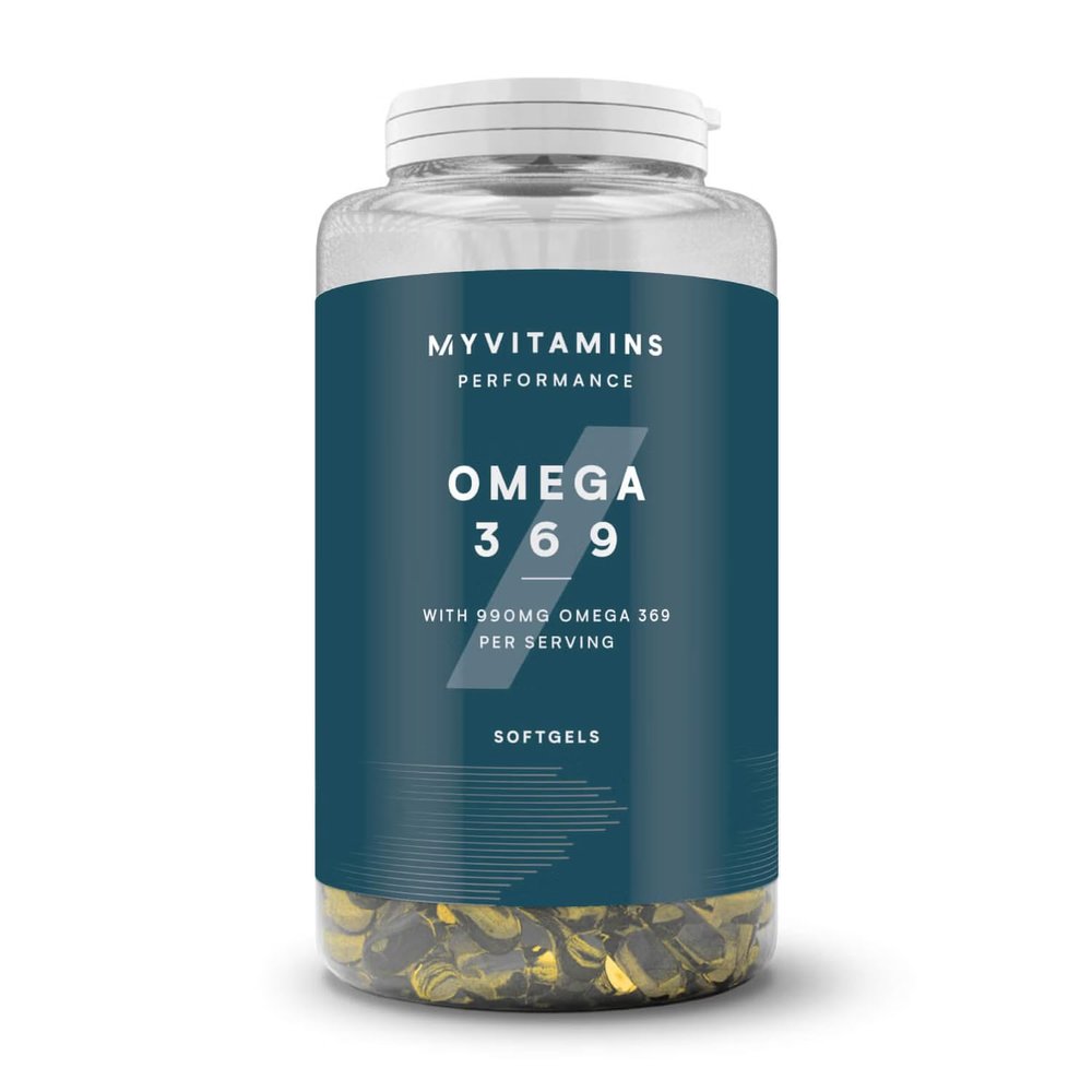 Omega 3-6-9 Supplement with EPA & DHA, Supports Fitness Goals and General Wellbeing, Premium Blend of Essential Fatty Acids 120 Softgels