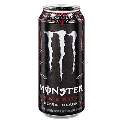 Monster Energy Ultra Black (12x473mL) Drinks