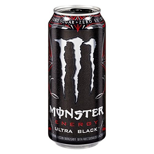 Monster Energy Ultra Black (12x473mL) Drinks