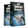 Gillette Sensor Excel Razor Blades - 20 Piece Bundle (4 Packs of 5) view 1