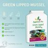 Green Lipped Mussel 500mg 90 Capsules | New Zealand Sourced GLM Powder Supplement | Pure Non-GMO, Additives Free, Without Any Fillers or Binders | UK Manufactured view 4