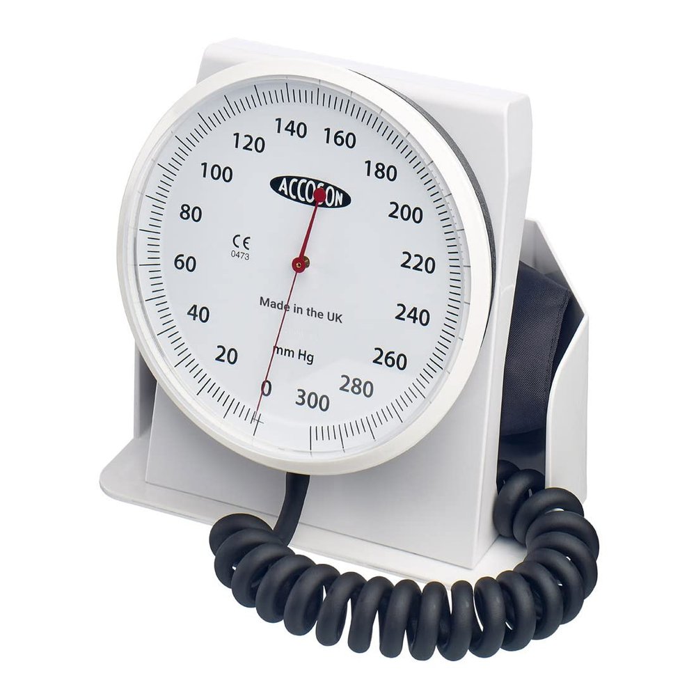 Accoson AC0332A Desk Version Aneroid Sphygmomanometer, 6"