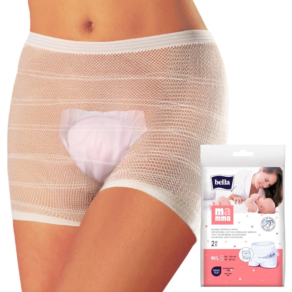 BELLA 2 Slips de Maternit Taille Medium