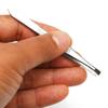 Luxxii (3 Pack) Flat Tweezers - Stainless Steel Flat Tweezers Hair Plucker for Hair and Eyebrows Personal Care (C_FLAT) view 4