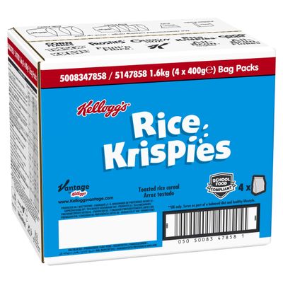 Kellogg's Rice Krispies 500g (Pack of 4)