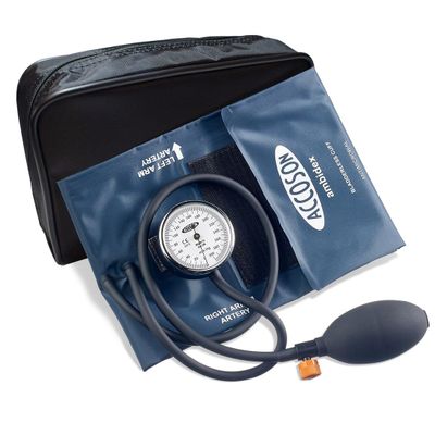 Accoson Pocket Aneroid Sphygmomanometer with Adult Ambidex Cuff (0312A)