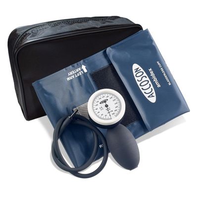 Accoson Limpet Aneroid Sphygmomanometer - Coiled Tube with Adult Cuff (0302)