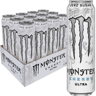 Monster Energy Cans 12x500ml, Ultra, 6000 ml