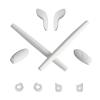 Mryok Replacement Earsocks Nosepieces Kits for Oakley Juliet Sunglass - White view 1