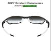 Mryok Replacement Earsocks Nosepieces Kits for Oakley Juliet Sunglass - White view 2