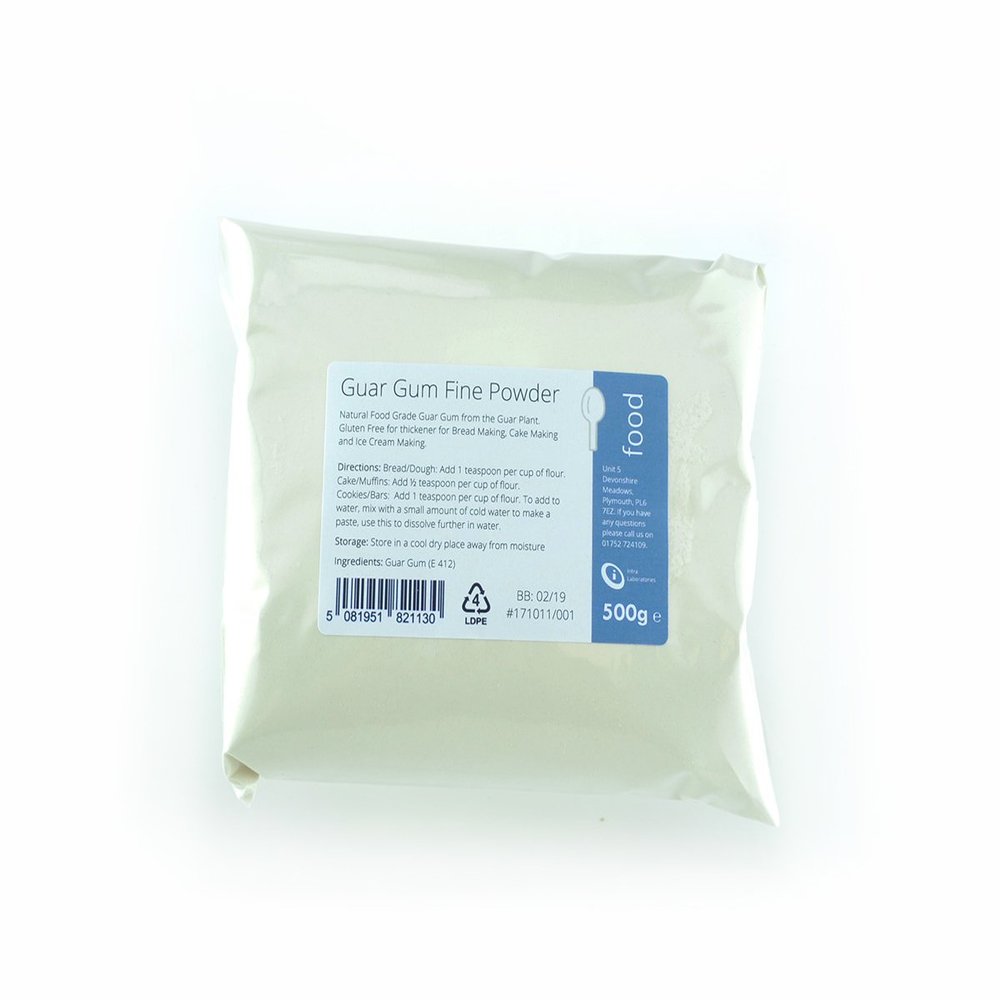 GUAR GUM 500g - Food Grade Fine Powder | Gluten Free Natural Thickener