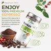 MAXIMUM SLIM Gourmet Espresso: - 100% Arabica Coffee, (Non GMO) Stimulates KETOSIS, Boosts Your Energy & Focus. - Formulated with Essential Vitamins and Natural Herbal Extracts view 2