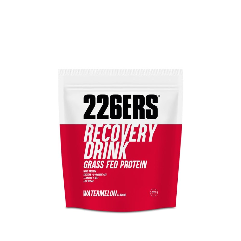 226ERS Recovery Drink Whey Protein with Creatine, Carbohydrates, L-Arginine and MCT, Gluten Free Nutrition Shake, Watermelon - 500 gr