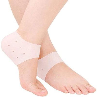 10PCS of Plantar Fasciitis Heel Cushion by Pedimend - Cracked Heel Protectors - Reduce Pressure & Vibration in Heels - Heel Impact Shock Absorber - Extra Strong & Thick - Unisex - Foot Care