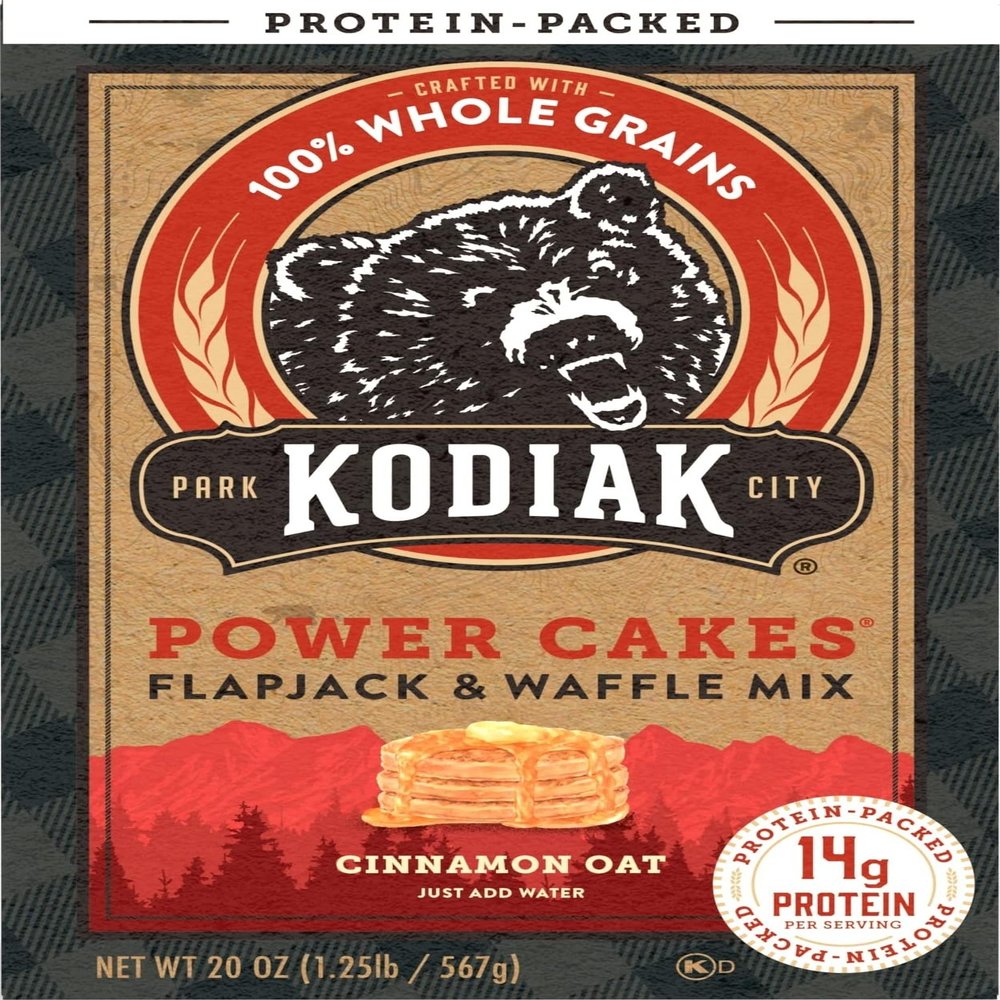 Kodiak Mix Flpjck Pwr Cinn Oat - 20 Ounce