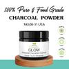 Clearly Glow Coconut, Teeth Whitening Activated Charcoal Powder | Pure, Natural, Food Grade, Non GMO, Made in USA | Whiten Teeth Naturally (25g, 3 Months Supply) view 4