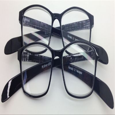 2 PAIRS NECK SPECS READING GLASSES BLACK MEMORY FRAME LONG GRIP ARMS NECKSPEX (+3.0)