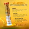 High Strength Drinkable Vitamin C 1000mg - VIT C Supplement - Contributes to The Maintenance of a Normal Immune System - Vitamin C Drink Orange Flavour (4 Tubes of 20 Tablets) view 3