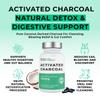 Activated Charcoal Capsules 334mg, 90 Capsules 3 Month Supply, Coconut Shell Active Carbon for Bloating Relief, Gas & Flatulence, Vegan Digestive Supplement, UK Made, Love Life Supplements view 3
