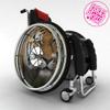 17'' Wheelchair Spoke Guard Protector A-036 (Pair) view 2