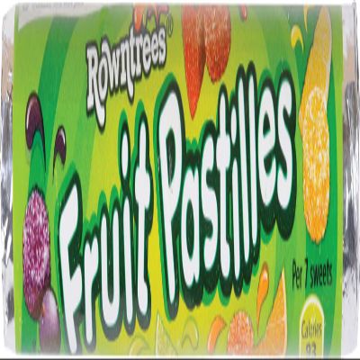Rowntrees Fruit Pastilles Sweets Tube - Pack of 32 x 52.5G
