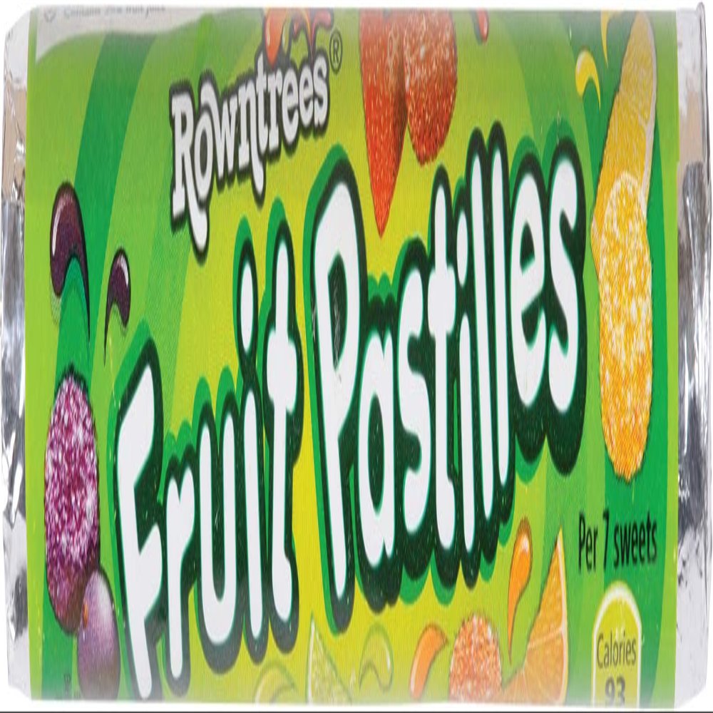 Rowntrees Fruit Pastilles Sweets Tube - Pack of 32 x 52.5G
