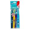 TePe Select Compact Toothbrush, Kids Extra Soft, Mixed Pack, 4pcs, Kids Toothbrush, Soft Bristle Toothbrush for Gentle and efficient Cleaning view 1