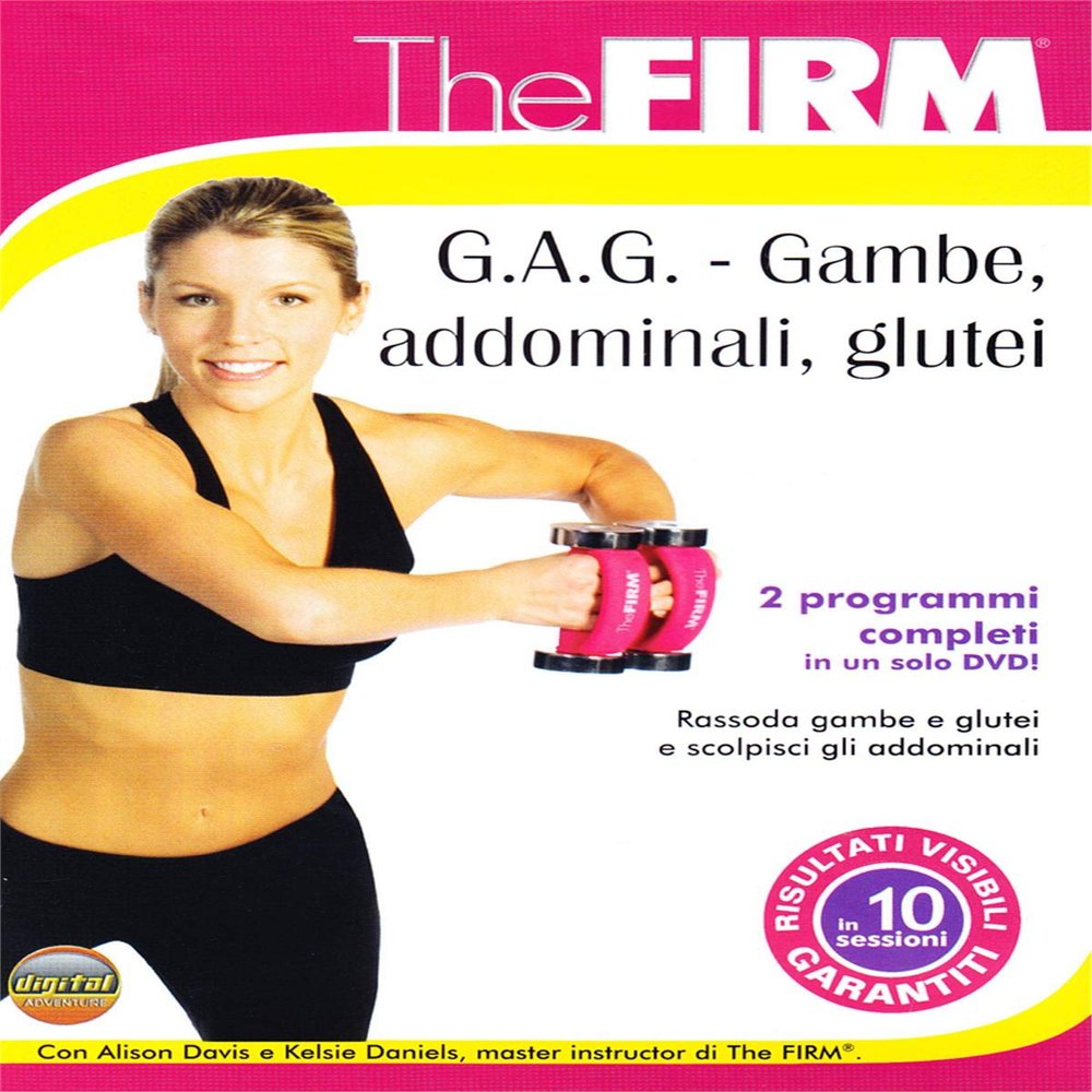Cinehollywood dvd gag abdominal legs and buttocks dvd sports