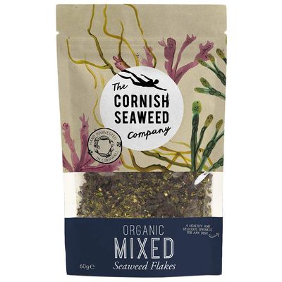 The Cornish Seaweed Company Organic Mixed Seaweed Flakes 60g