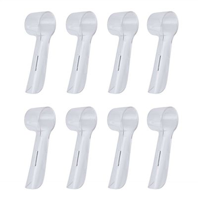 8-Pack Hygienic Protective Cover | Cap Compatible with Oral B Electric Toothbrush Heads, Convenient for Travel and More Sanitary to Keep Germs Dust Away for Better Health, 8-Pack by HSYTEK