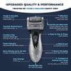 Electric Hard Skin Remover for Men by Own Harmony: USA's Best Rated Callus Remover- Rechargeable Pedicure Tools w 3 Coarse Rollers, Velvet-Smooth Foot Care Professional Spa Pedi Feet File (USB Cord) view 4