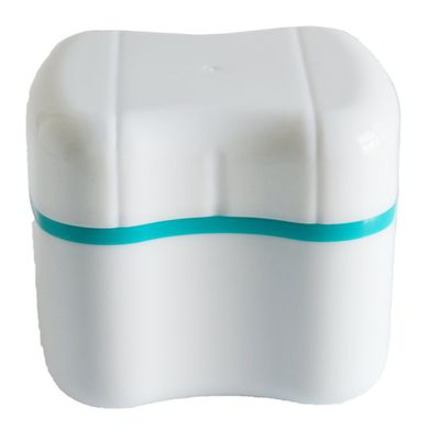 Denture Box with Rinsing Basket