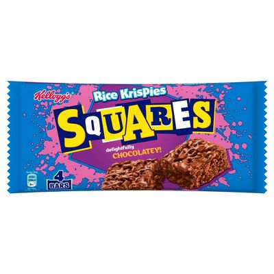 Rice Krispies Squares Kellogg's Rice Krispies Squares Totally Chocolatey Snack Bar, 36 g