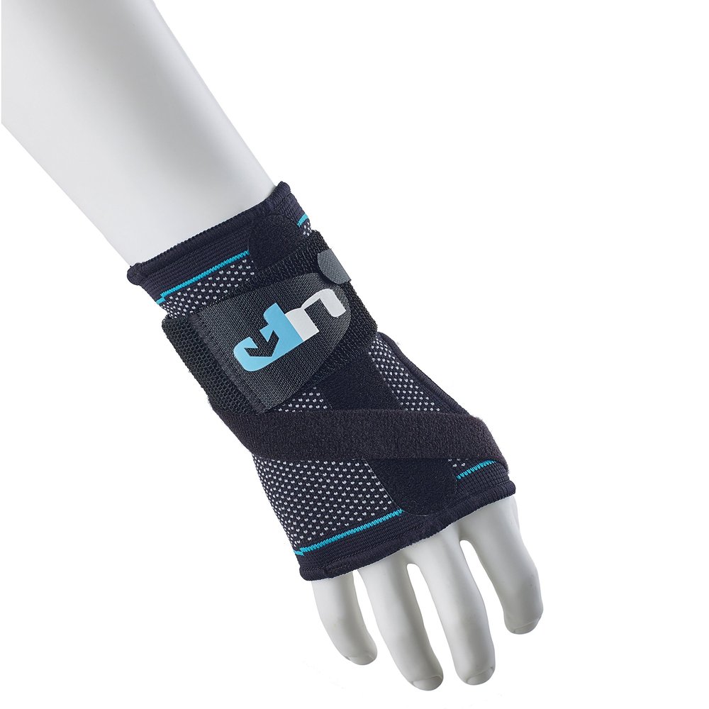 1000 Mile Performance Advanced 1000 Mile Compression Wrist Support with Splint, Large, K-REY-UP5186L, black