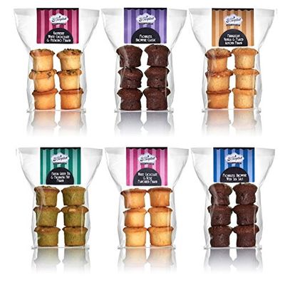 B-Tempted Mini Cakes Mixed Selection (6 bags) - Gluten Free, Delicious!
